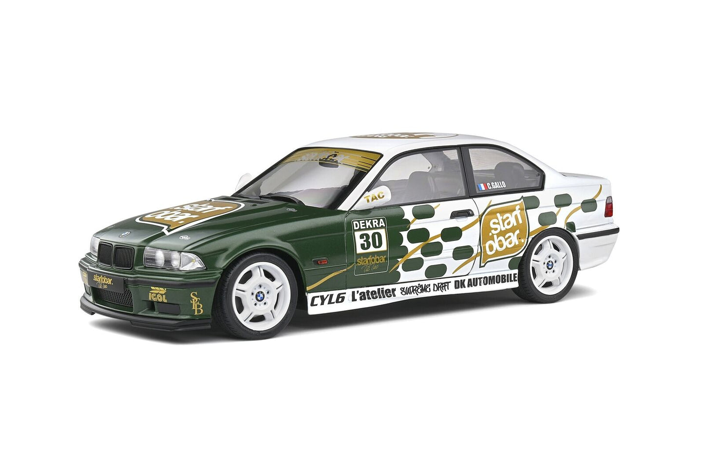 MINIATURE BMW E36 M3 STAROBAR RACECAR