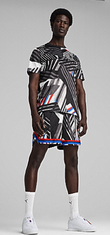 BMW M MOTORSPORT AOP TEE, MEN.
