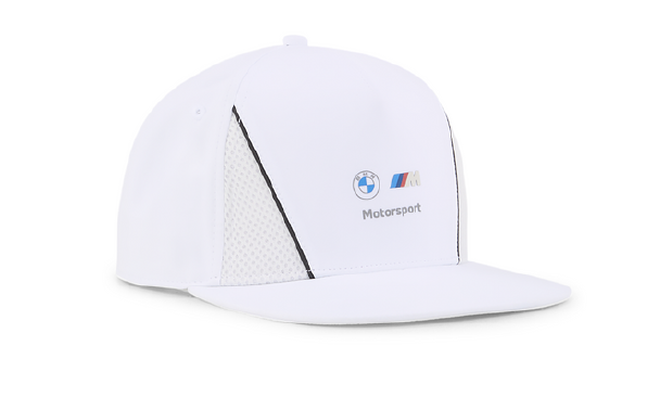 BMW M MOTORSPORT FLAT BRIM CAP.