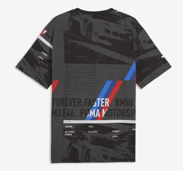 BMW M Motorsport PUMA Sportswear AOP Tee