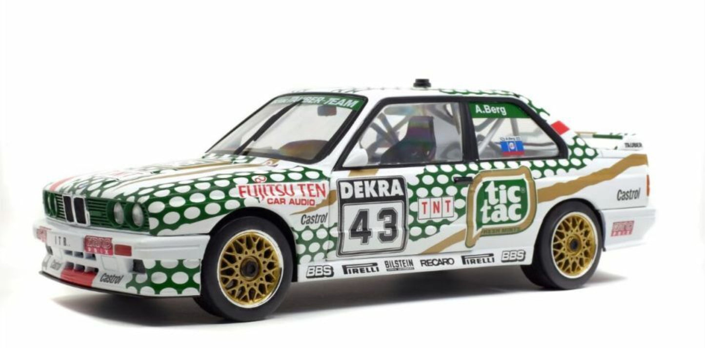 BMW MINIATURE E30 M3 TIC TAC RACECAR