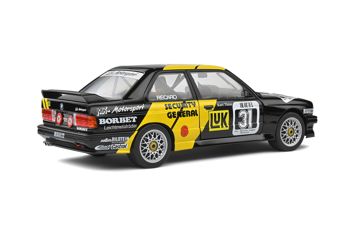MINIATURE BMW E30 M3 LUK RACECAR