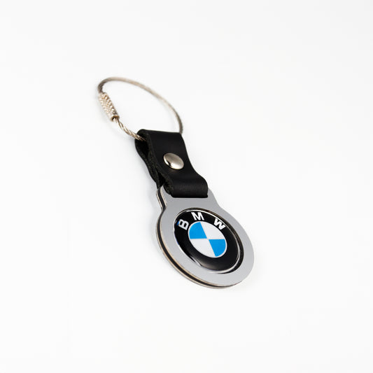 BMW Roundel Stainless Steel Medallion Keyring