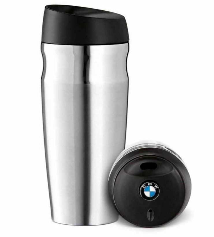 BMW Stainless Steel Thermo Travel Mug