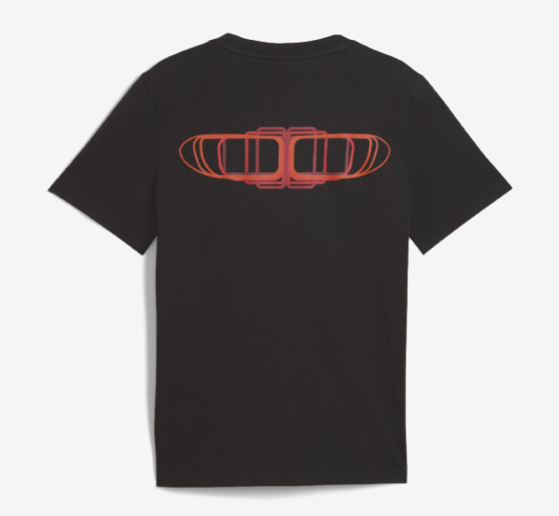 PUMA BMW 50 Years of 3 Series Graphic Car Unisex T-Shirt Black Relaxed Fit