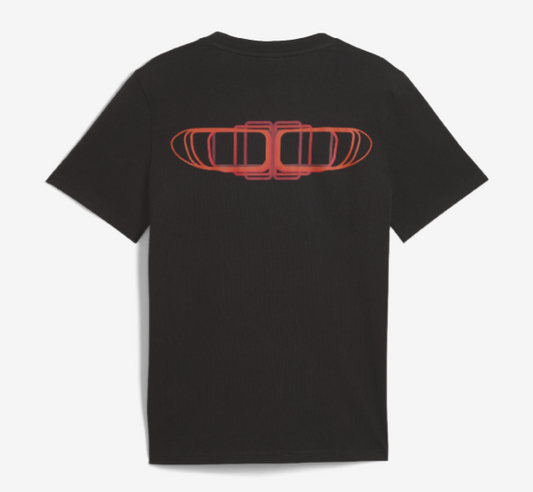 PUMA BMW 50 Years of 3 Series Graphic Car Unisex T-Shirt Black Relaxed Fit