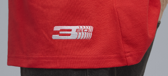 PUMA BMW 50 Years of 3 Series E30 Graphic Car Unisex T-Shirt Red Relaxed Fit