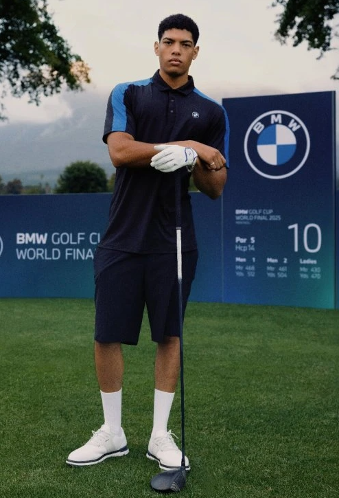 BMW Blocked Golf Shirt