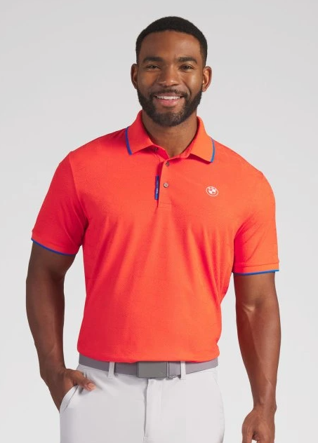 BMW Golf Twisted Diamond Men's Polo Shirt